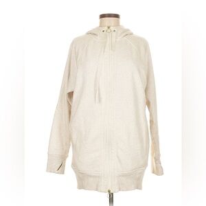 Athleta toasted oatmeal cream Balance sweatshirt hoodie 3X